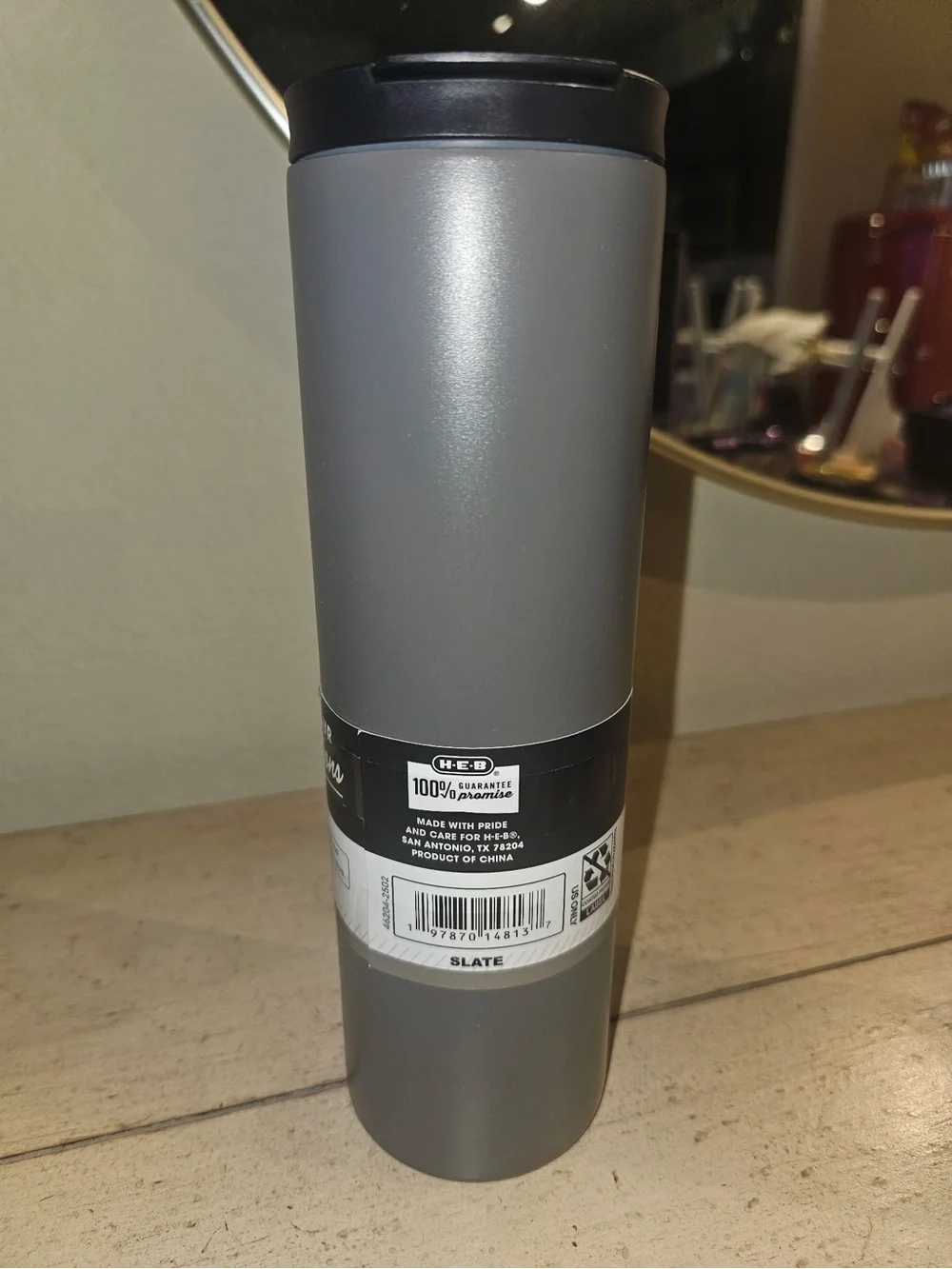 Stainless Steel Travel tumbler- Gray